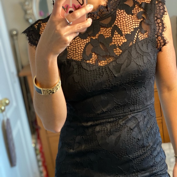 Lace Mini Black Dress😍 - Picture 2 of 12